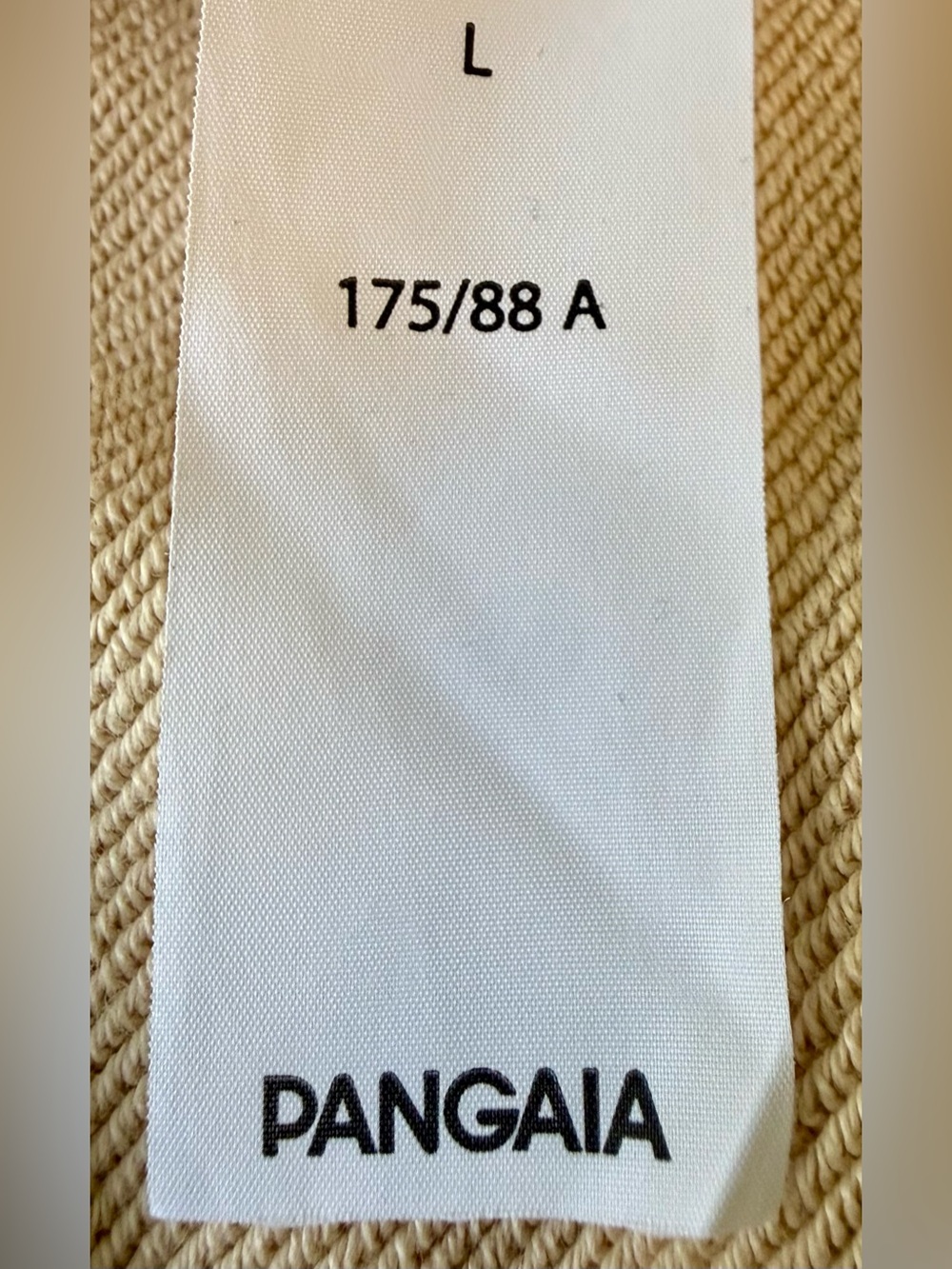 PANGAIA 365 PPRMINT Organic Cotton Joggers Oatmeal Sand L Portugal - Picture 14 of 14